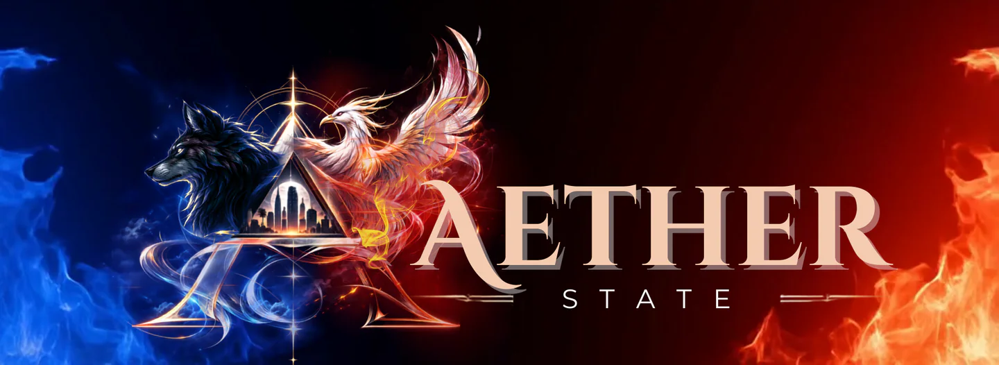 Aether State RP | Serious RP | 18+ | Custom Legal & Criminal Progression FiveM server banner
