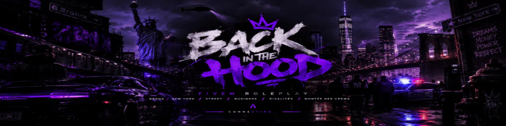BackInTheHood FiveM server banner