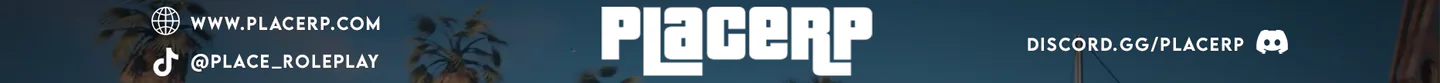 PlaceRP - WL OFF FiveM server banner