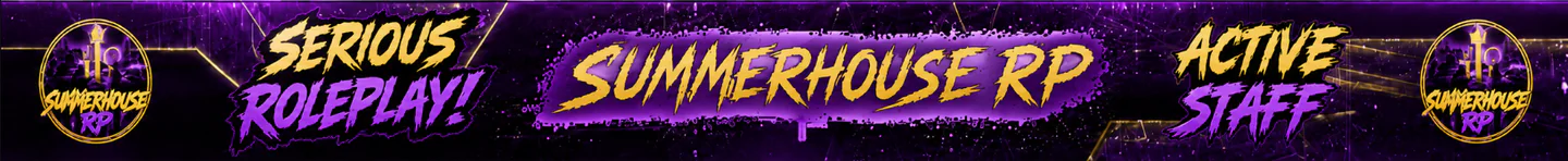 SummerHouseRP FiveM server banner