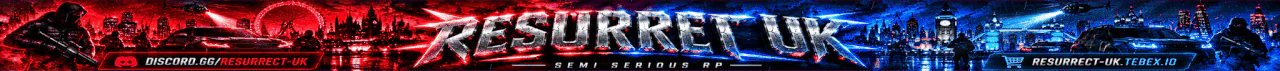 Resurrect UK ||| Semi-Serious RP FiveM server banner