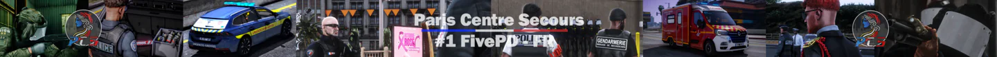🗼 PCS ⌠FivePD⌡ ⌠FREE-ACCES⌡ FiveM server banner