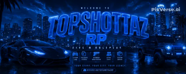 TopShottaz RP FiveM server banner