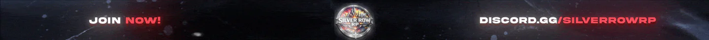 Silver Row Remastered [18+] | Serious RP|🌟 Streamer Friendly 🌟|🚨 Active PD, EMS, DOJ 🚨|🏢 Player Owned Businesses 🏢|⚒️Unique Jobs⚒️ | 🛎️Active Staff🛎️ | Forge your own path today! FiveM server banner