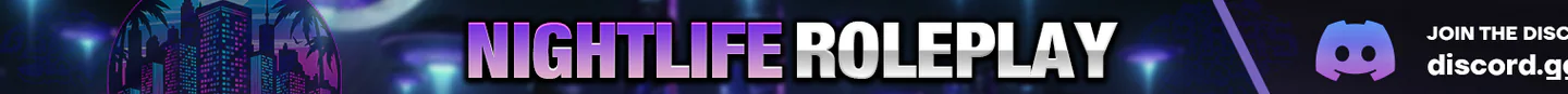 🏆NightLife Roleplay: Resurgence! Life 18+🏆 💻IN BETA💻 | 💀LOW GRIND ECON💀 | 📣[DISCORD.GG/NIGHTLIFE-ROLEPLAY]📣 FiveM server banner