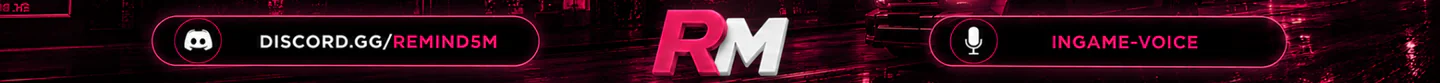 Remind Roleplay × 🏦Realitätsnahe Wirtschaft × 📹Roleplay mit Qualität × 💵CASINO × 🔐Allowlist × 🔥PERFORMANCE🔥 × 🏝️Cayo Perico FiveM server banner