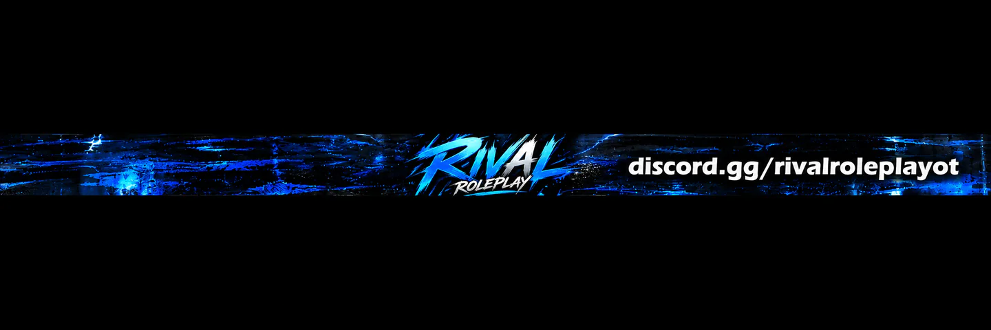 Rival Roleplay | [UK/EU] | 🤝 Free Gangs | 👮 Police & 🚑 RHS Hiring | 🎥 Streamer Rewards | 🇬🇧 FiveM server banner