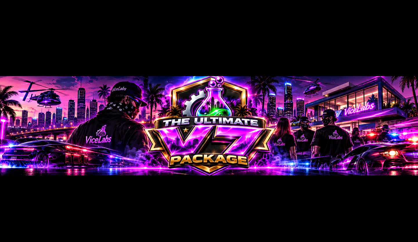 The Ultimate V7 Package | By ViceLabs FiveM server banner