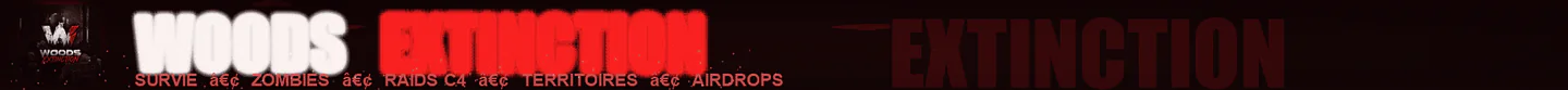 Woods Extinction FiveM server banner