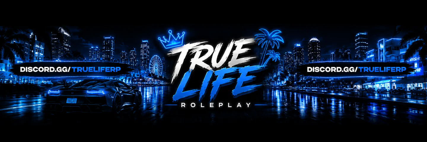 True Life Roleplay FiveM server banner