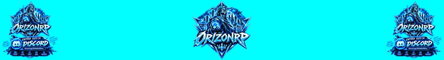 ORIZON RP ┃ NO WL! ┃ Entrate subito!!!!! FiveM server banner