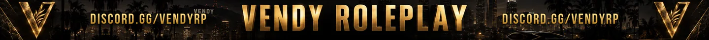 Vendy RolePlay FiveM server banner