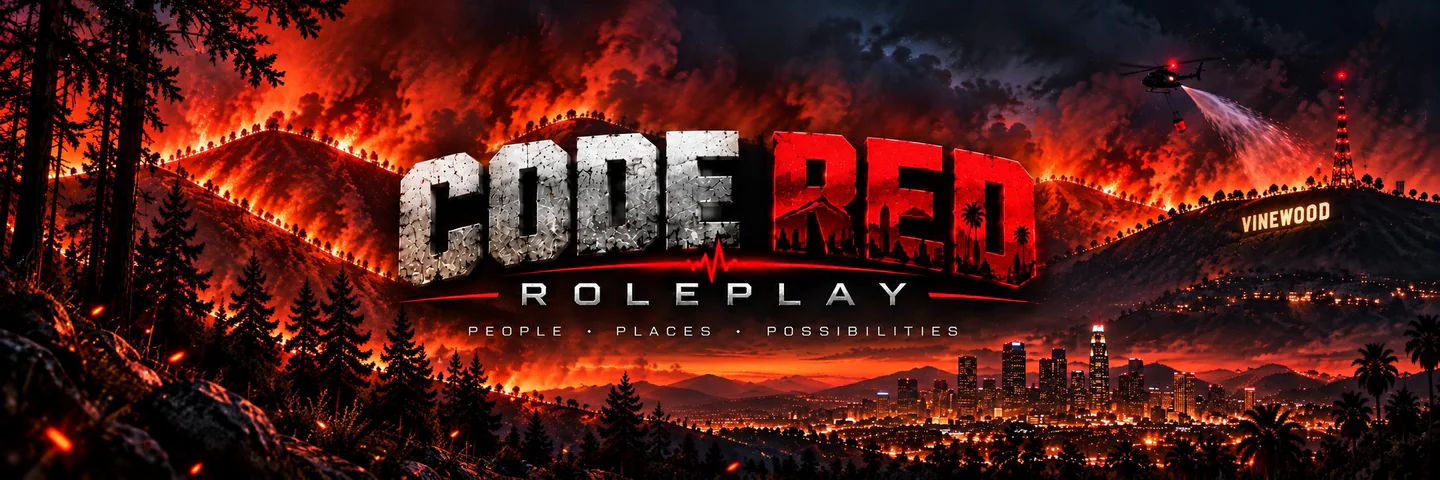 CodeRed Roleplay FiveM server banner