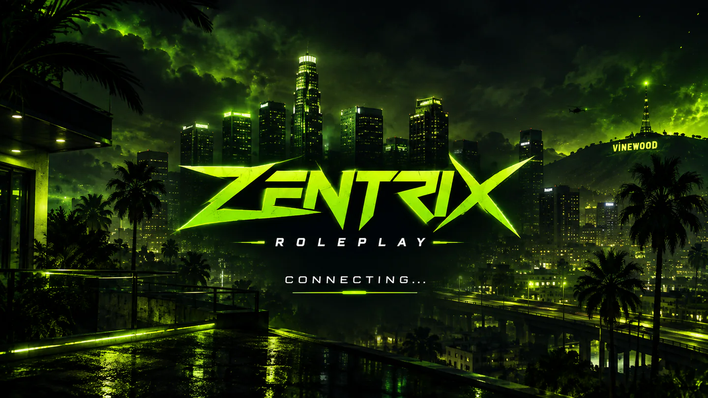 ZentriX Community LK FiveM server banner