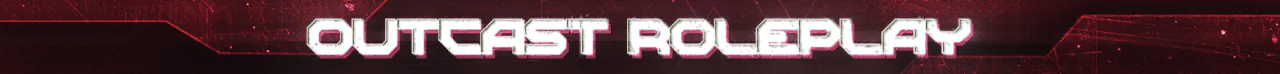 Outcast Roleplay | Semi-Serious| vMenu | Custom Cars | Custom Guns | Civilian Jobs | Active Staff | discord.gg/ocrp FiveM server banner