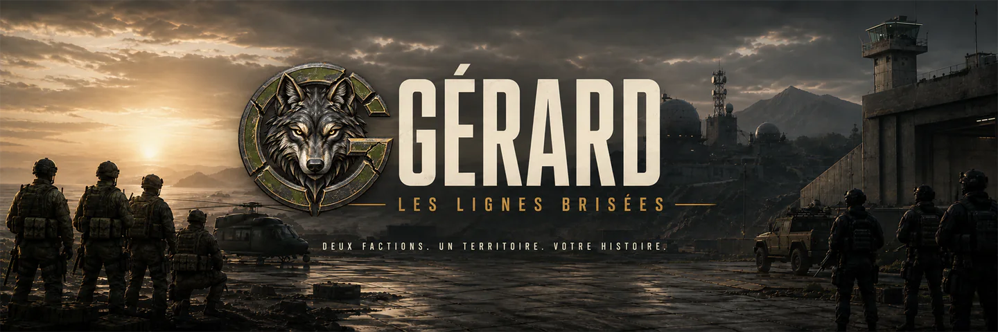 GÉRARD — Les Lignes Brisées FiveM server banner