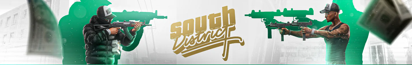 South District ✦ FiveM server banner