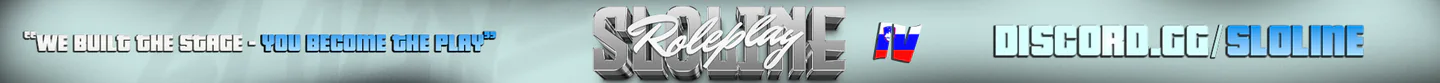 Sloline Roleplay FiveM server banner