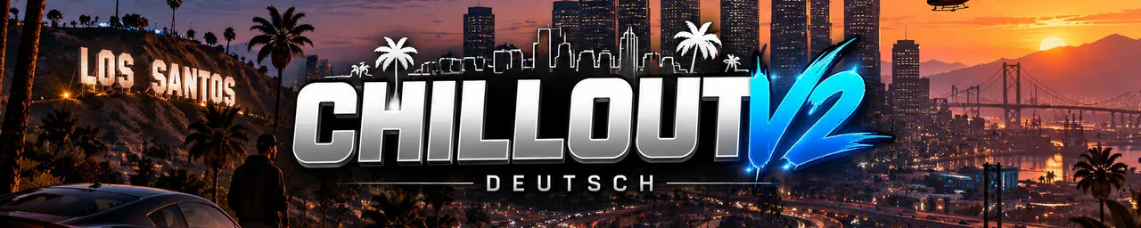 🔥 ChilloutV2 Roleplay 🇩🇪 | 🚀 NEUER SERVER | 💎 Serious RP | 👮 Polizei & EMS | 🔫 Crime | 🚗 Addon Cars | 💼 Viele Jobs FiveM server banner