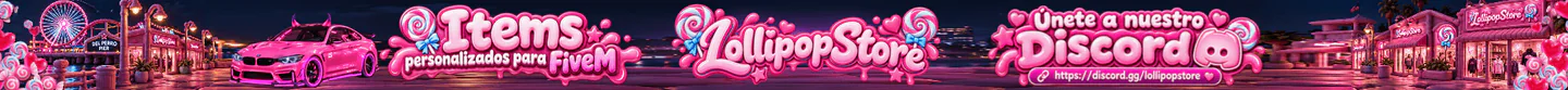 Lollipopstore FiveM server banner