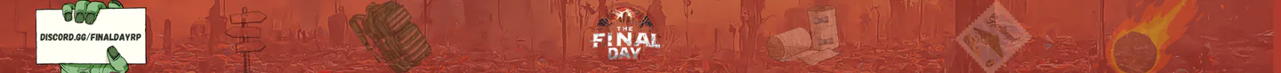 The Final Day ✦ Roleplay Survie Zombie Apocalypse FiveM server banner