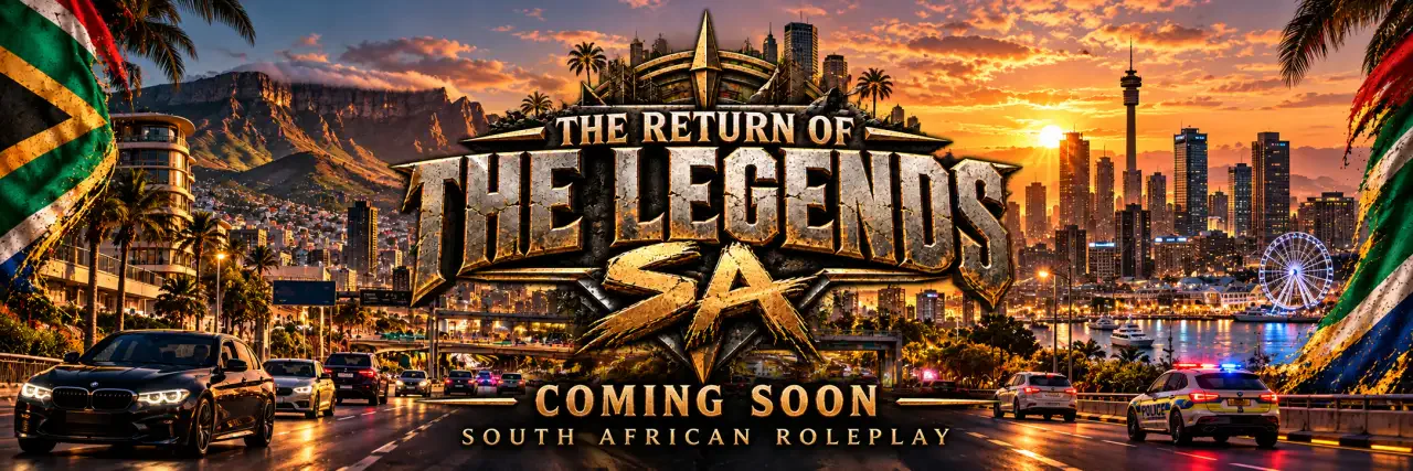 The Return of the Legends SA | Coming Soon FiveM server banner