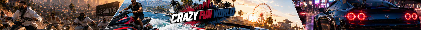 Crazy Fun World - The Next Generation FiveM server banner