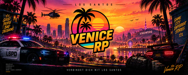 VENICE RP FiveM server banner