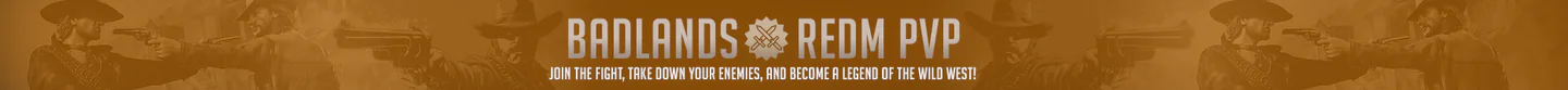 Badlands RedM PVP ⚔️ FiveM server banner