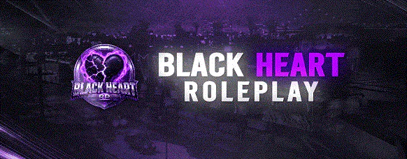 Black Heart RP FiveM server banner