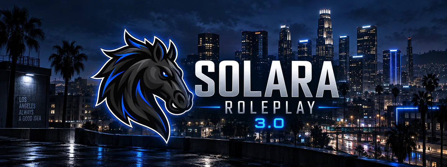 Solara Roleplay 3.0 | Solararp.ee FiveM server banner