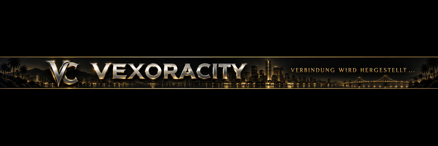 [VEXORA CITY] Deine Geschichte. Deine Entscheidungen. FiveM server banner