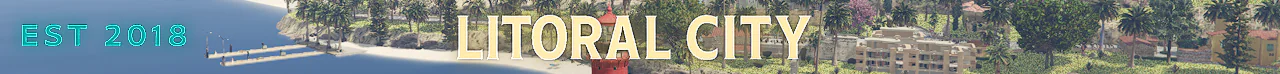 LITORAL CITY FiveM server banner