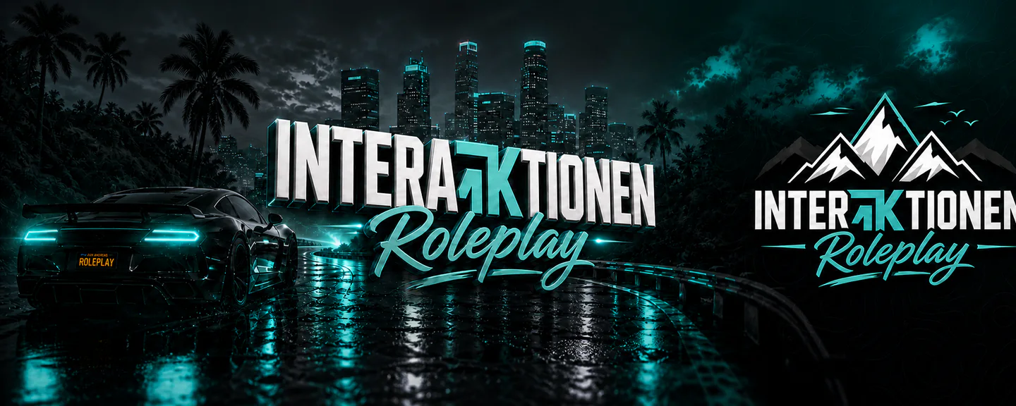 Interaktionen Roleplay | Dev FiveM server banner