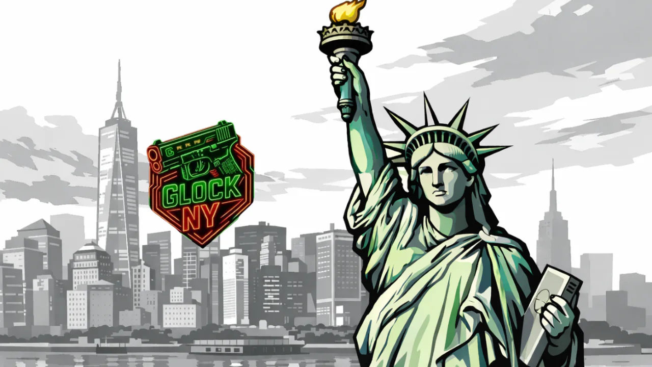 🗽 𝓖𝓵𝓸𝓬𝓴 𝓝𝓨: 𝓡𝓟 🗽 | Rol Serio | Drogas Personalizadas, Mapa de New York, Drift y Mas | $15 Mil Dolares de Dinero Inicial FiveM server banner