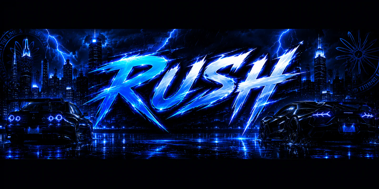 RUSH FiveM server banner