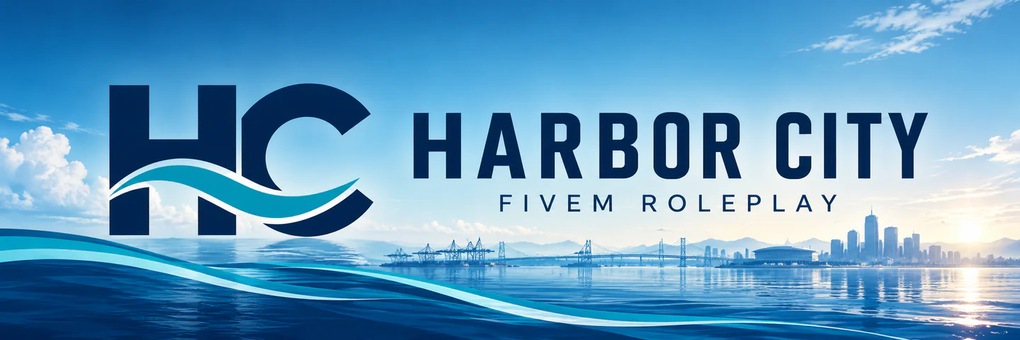 Harbor City FiveM server banner