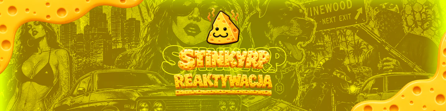 [PL] StinkyRP | WL - OFF FiveM server banner