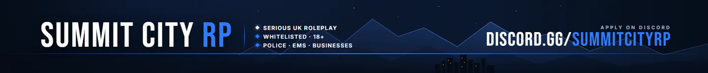 Summit City RP FiveM server banner