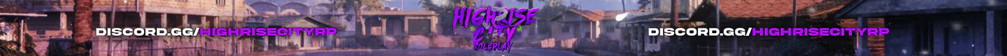 🌆 HIGHRISE CITY RP 18+ | Serious Economy RP 🏙 - 🌆|⚖️|🚓Police & EMS |🔧Mechanic & tuning |🚗476 custom vehicles |💼Gangs, turf & jobs |🎰Casino |🤝New players welcome FiveM server banner