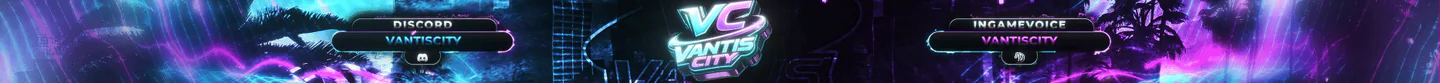 Vantis City | Deutsches Roleplay | 18+ FiveM server banner