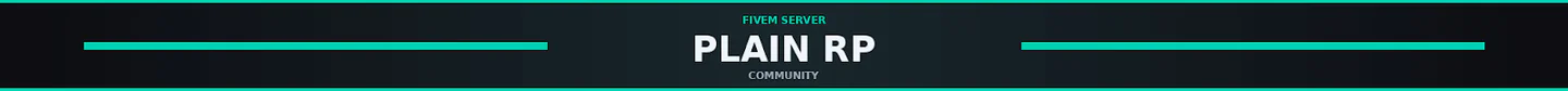 PlainRP back to the roots FiveM server banner