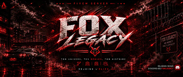 Fox Legacy RP FiveM server banner