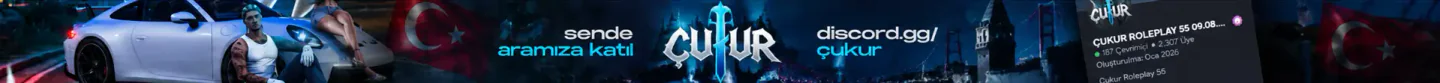 CUKUR ROLEPLAY & YAKINDA! FiveM server banner