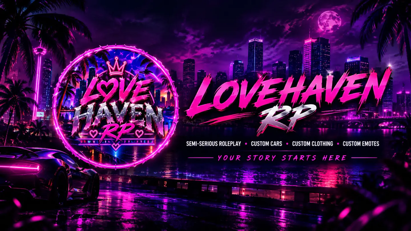 LoveHaven Roleplay FiveM server banner