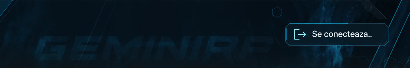 GeminiRP Romania - discord.gg/geminirp FiveM server banner