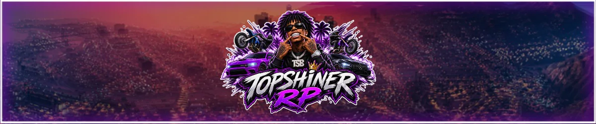 TopShiner RP V2 FiveM server banner