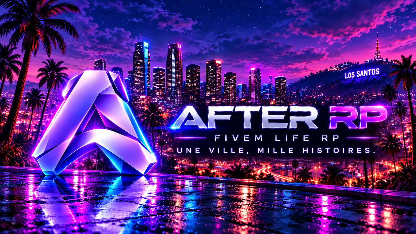 AfterRP FiveM server banner
