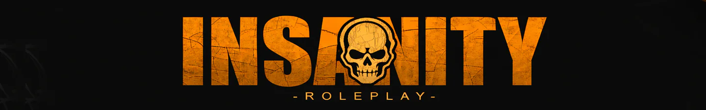Insanity Roleplay FiveM server banner