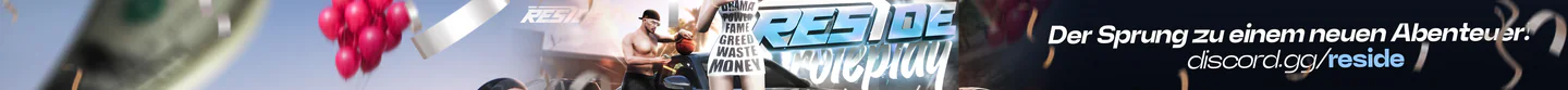 RESIDE | RP FiveM server banner
